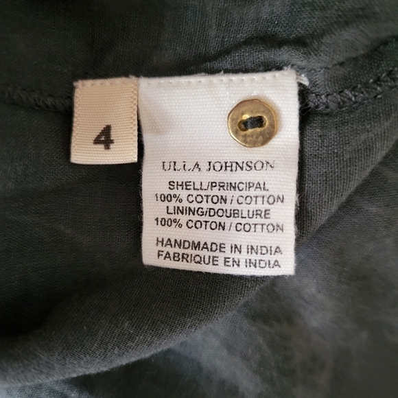 Ulla Johnson Gray Floral Mesh Dress - Picture 5 of 6